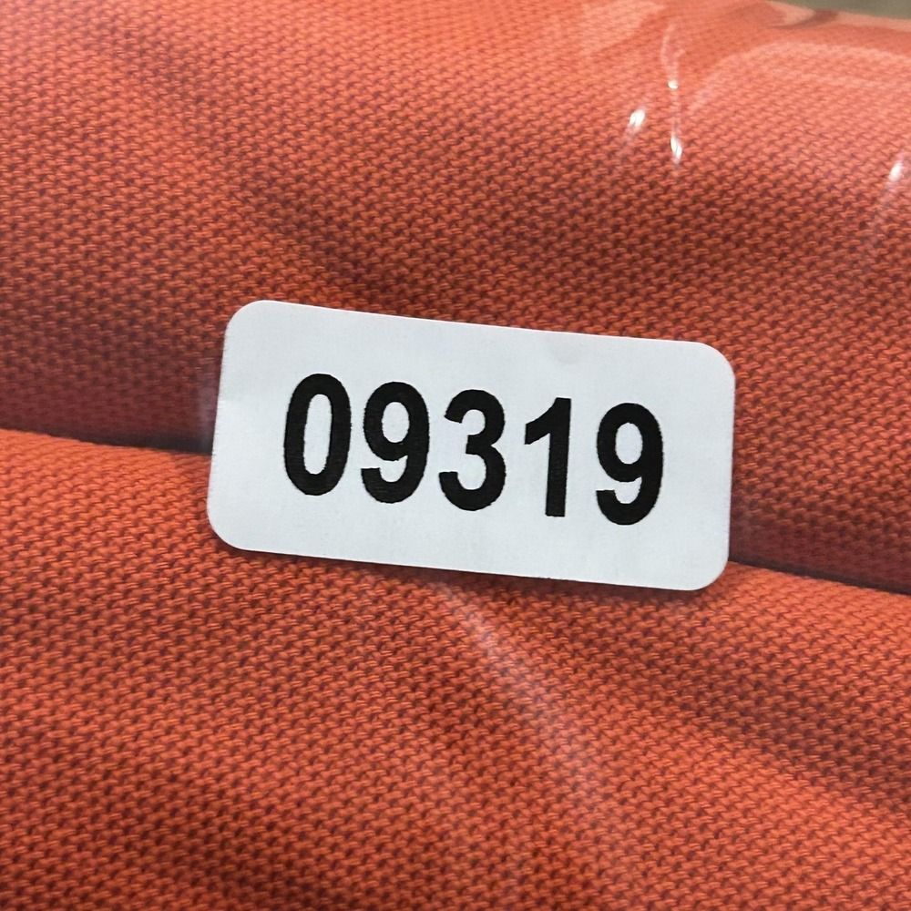 Orvis Polo Shirt Mens Large Orange Short Sleeve 100% Cotton Embroidered Logo - Picture 13 of 13